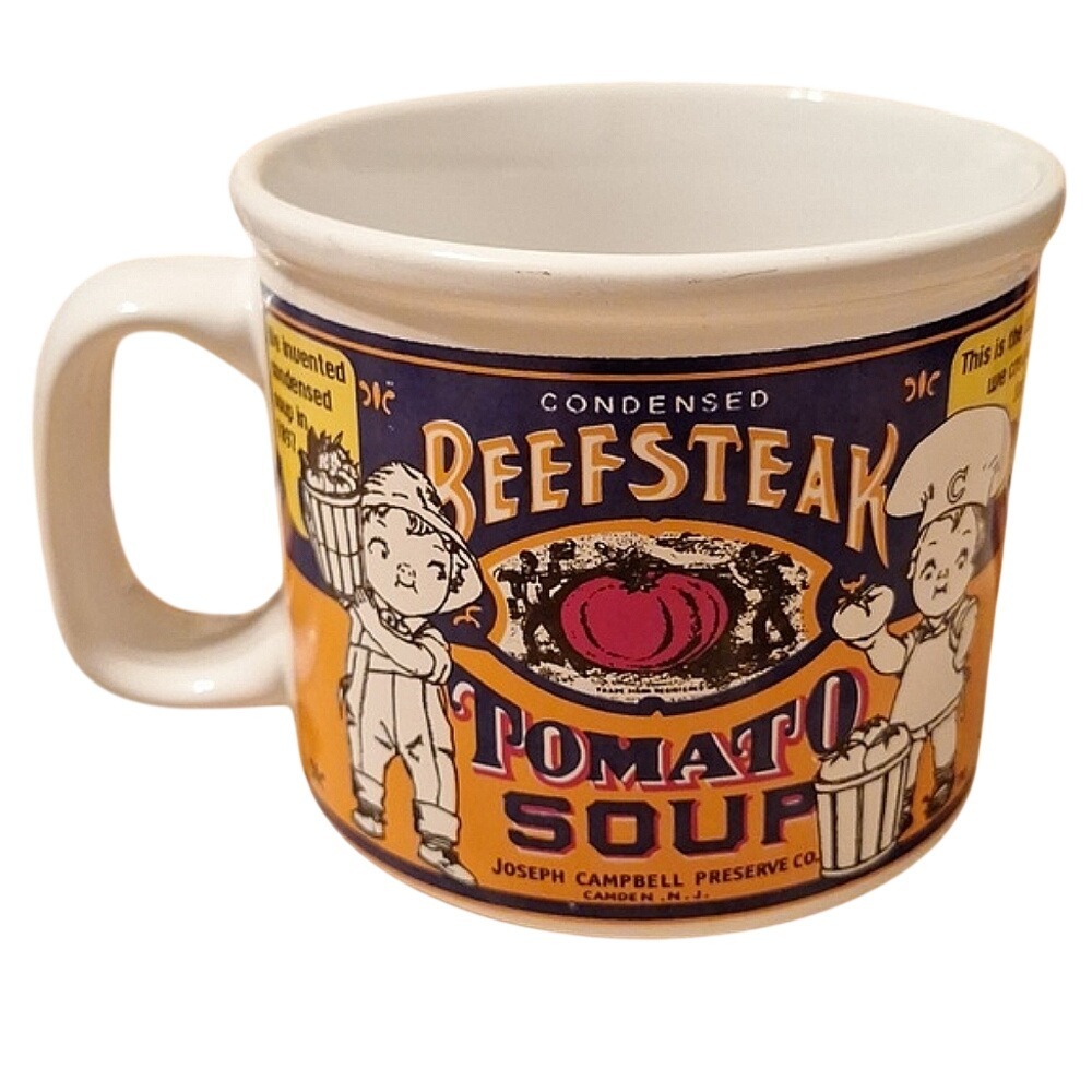 Vintage Campbells Soup Mug Westwood 1999 Beefsteak Tomato Kids